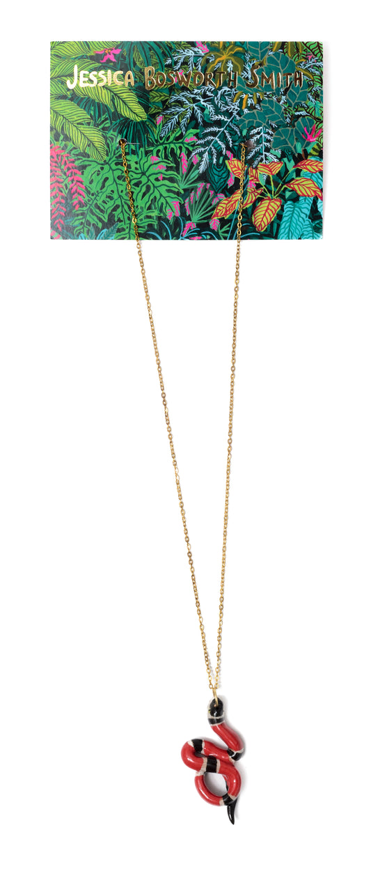 Snake charm necklace (ed. 3)