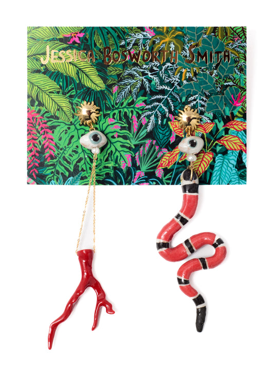 Sun Snake Eye earrings (ed. 1)