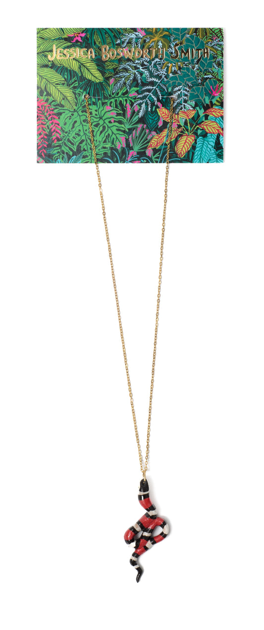 Snake charm necklace (ed. 1)