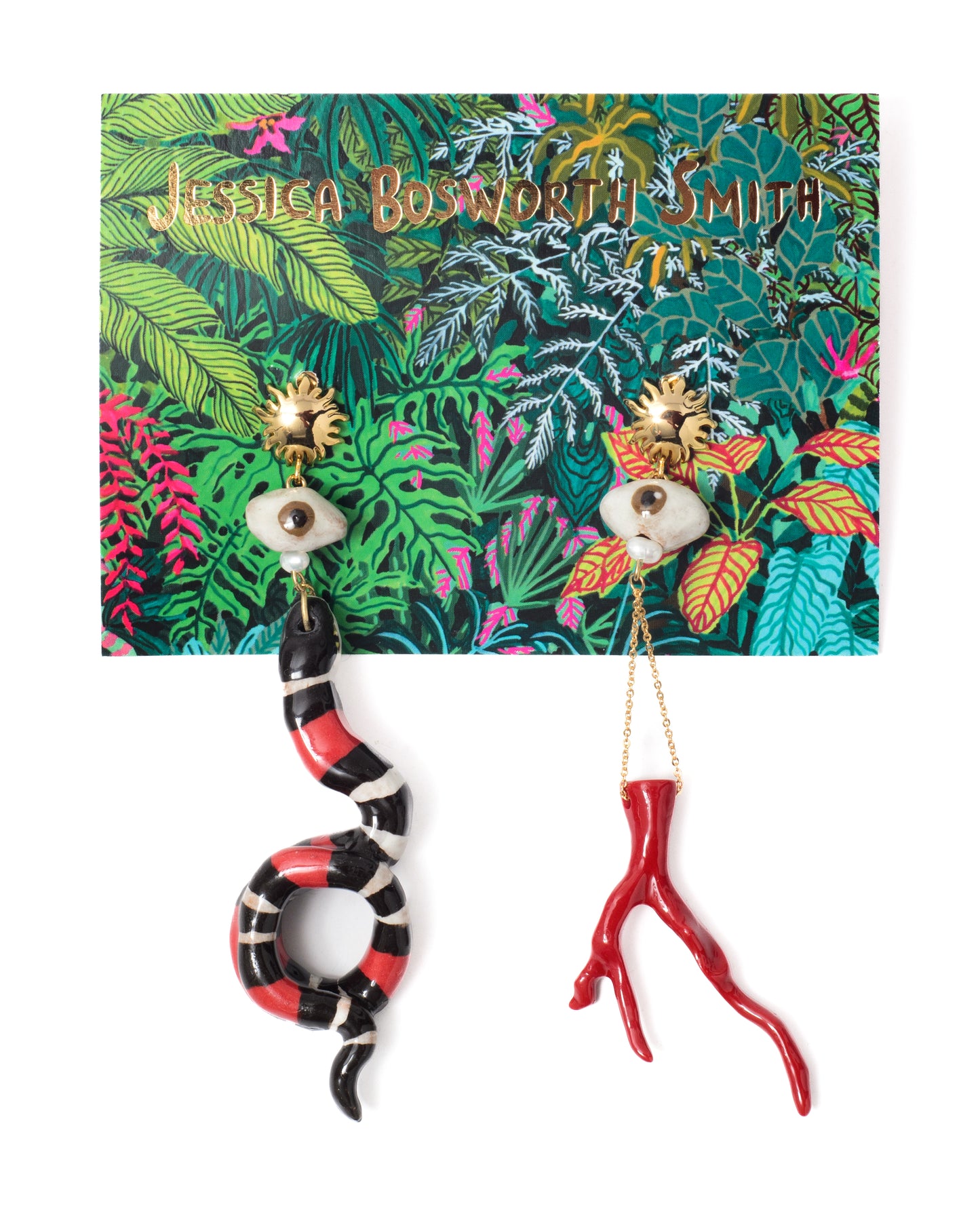 Sun Snake Eye earrings (ed. 4)